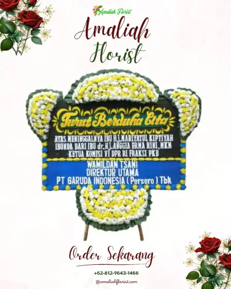 Papan Bunga Duka Pulo Ampel